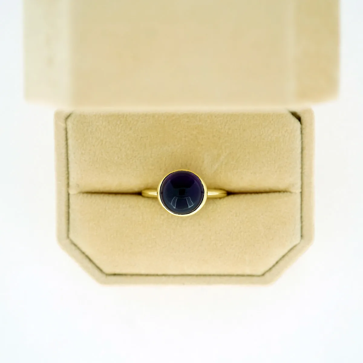 10mm Amethyst Ring