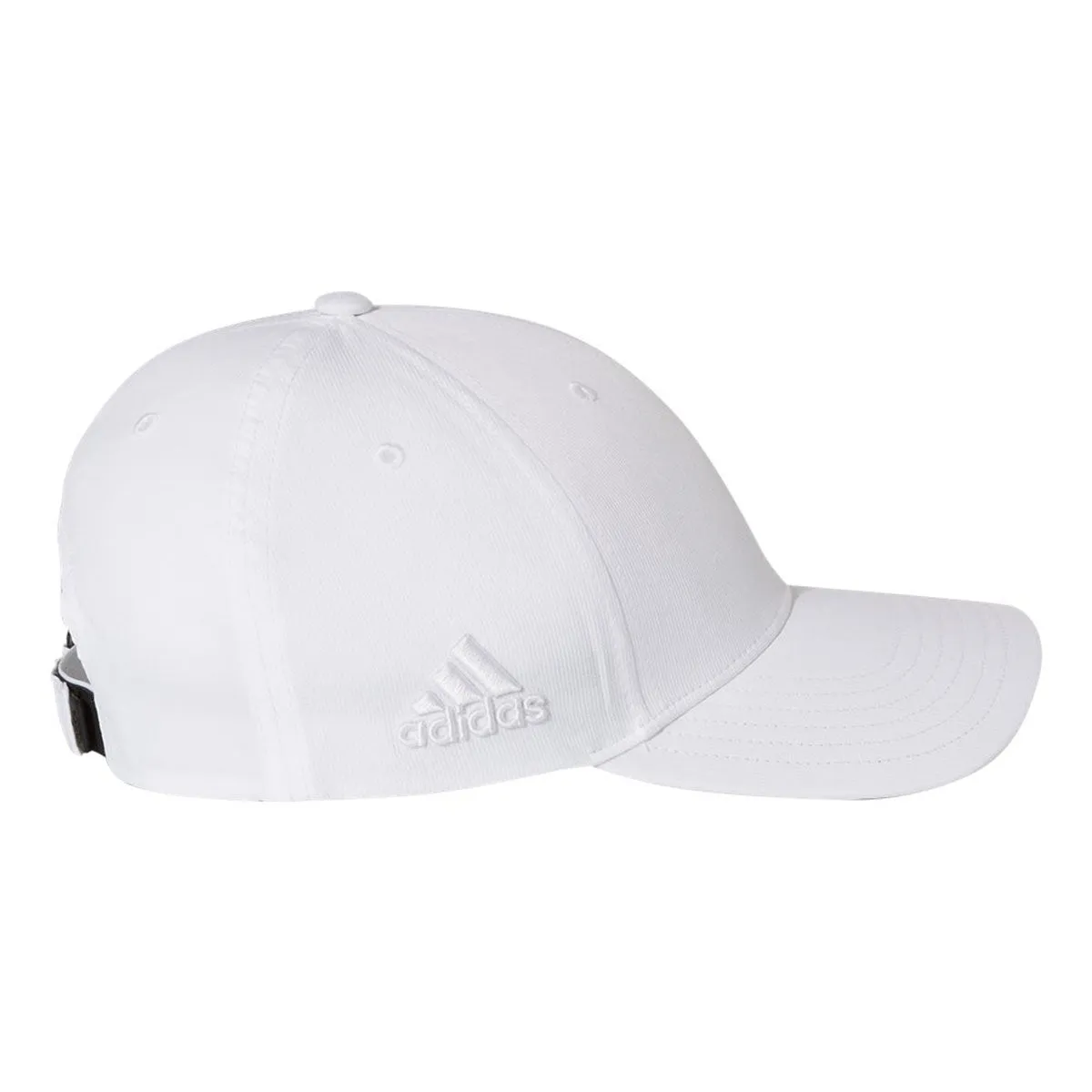 adidas White Poly Textured Performance Cap