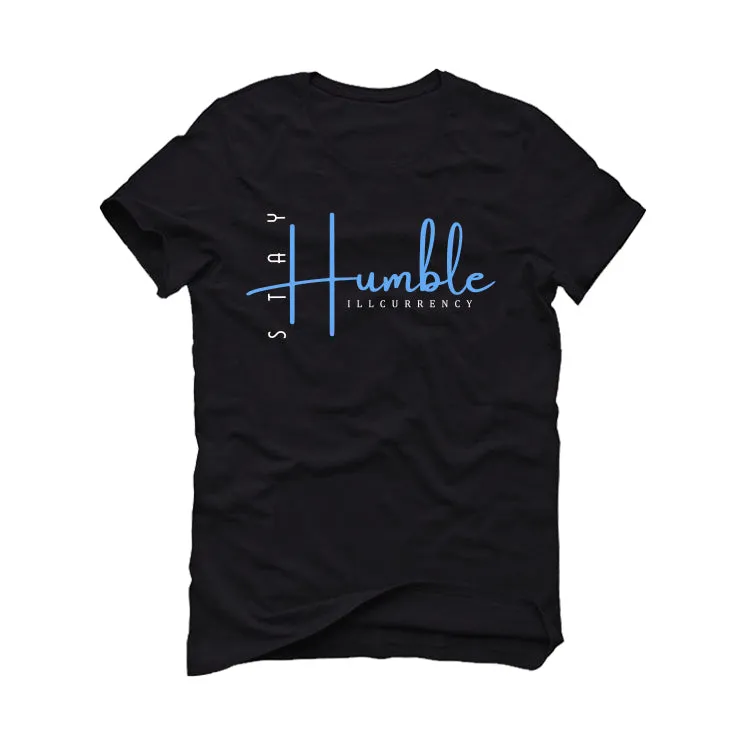 Air Jordan 1 "UNC Toe" Black T-Shirt (Stay Humble)