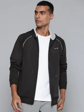 Alcis Men Black Running Sporty Jacket