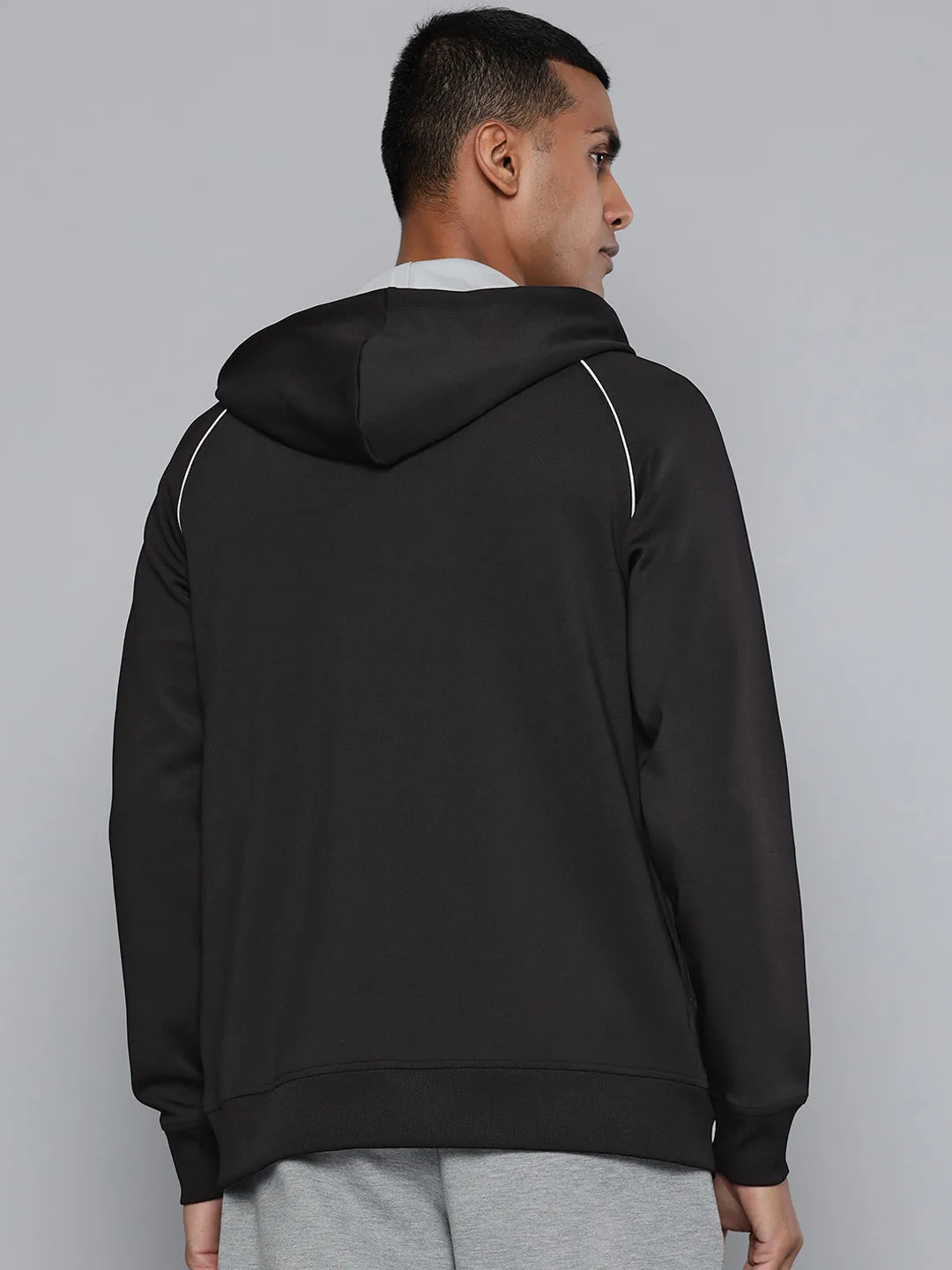 Alcis Men Black Running Sporty Jacket