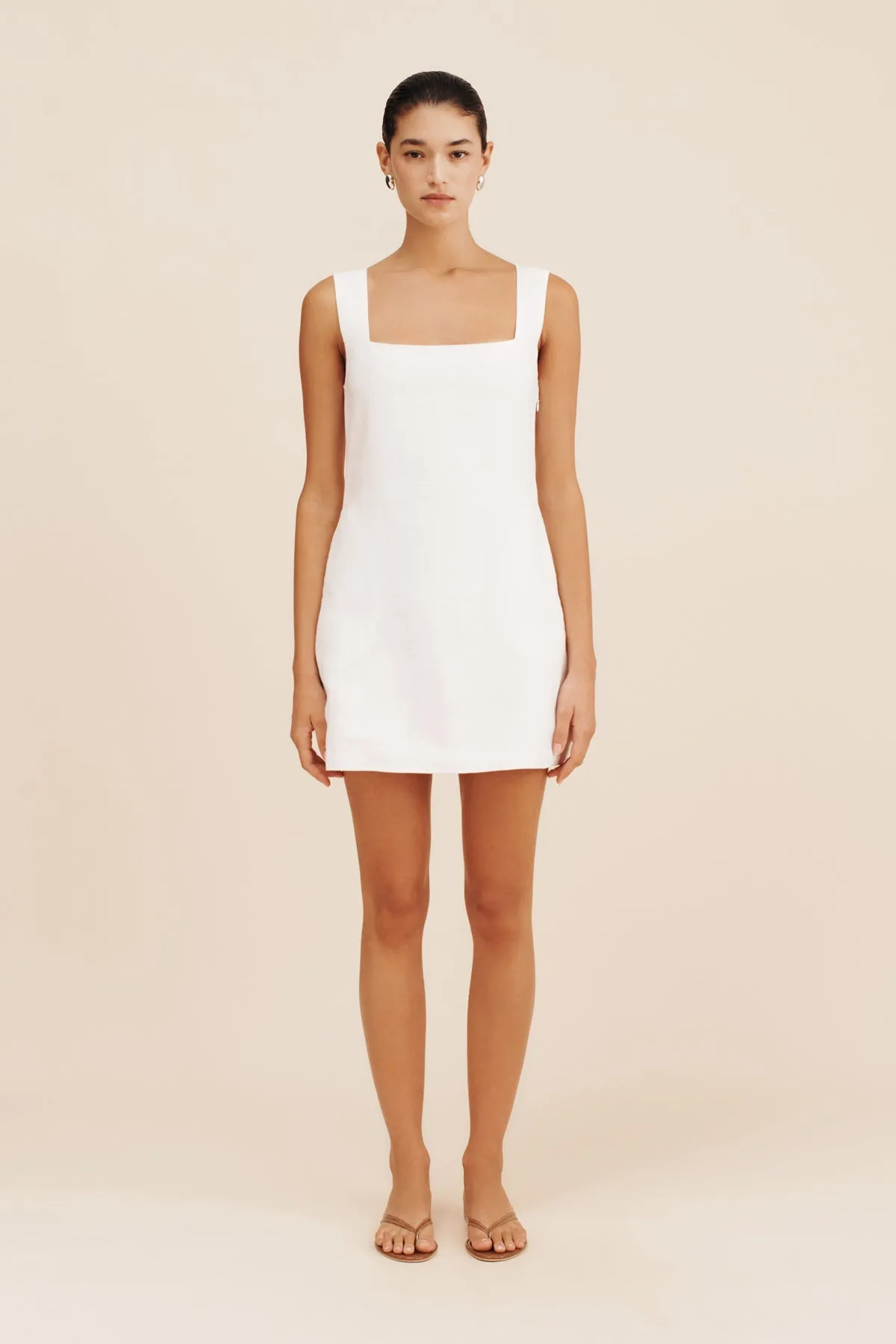 ALICE MINI DRESS - IVORY