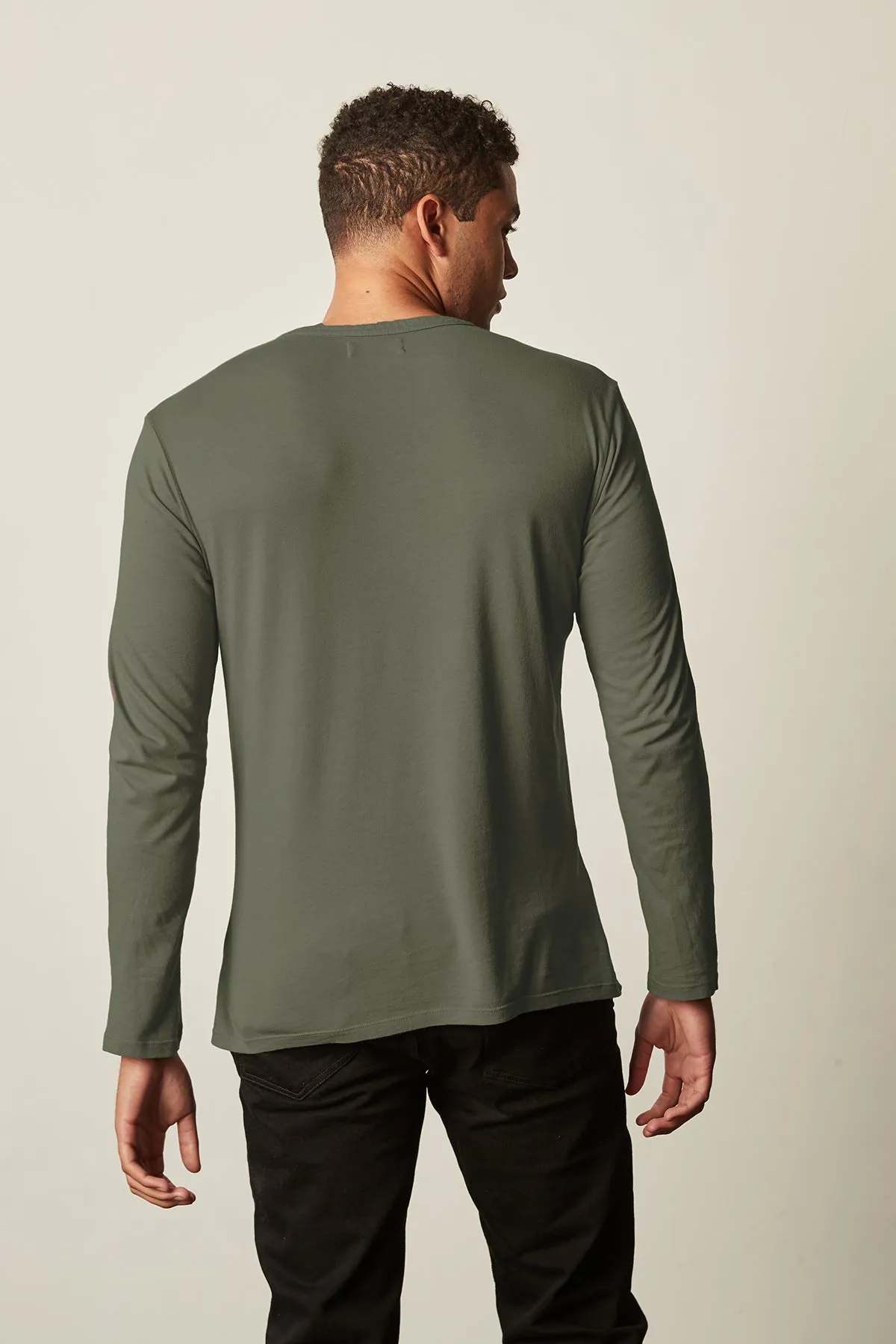 ALVARO COTTON JERSEY HENLEY