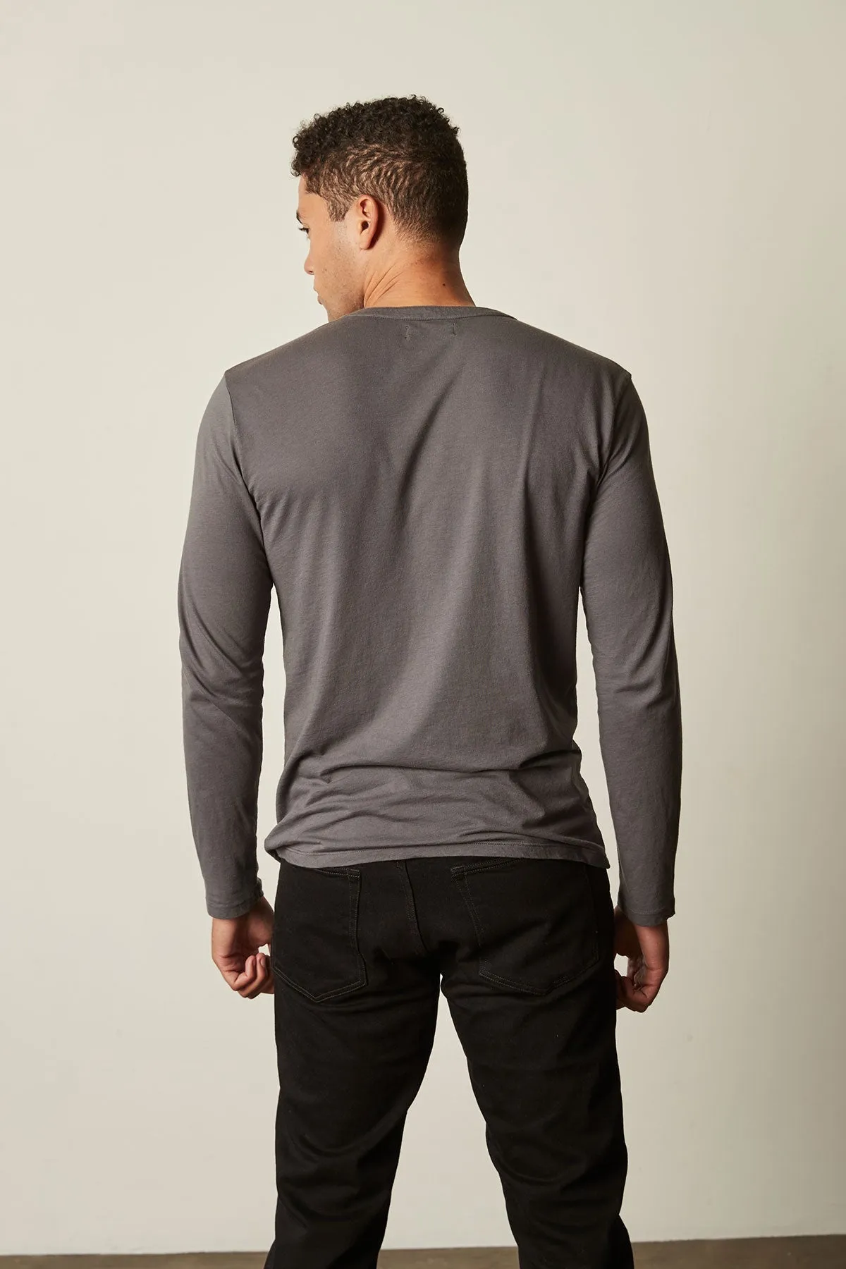 ALVARO COTTON JERSEY HENLEY