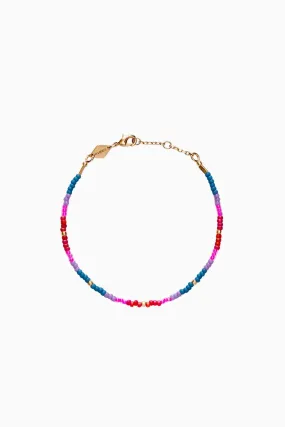 Anni Lu Tie Dye Bracelet - Violet