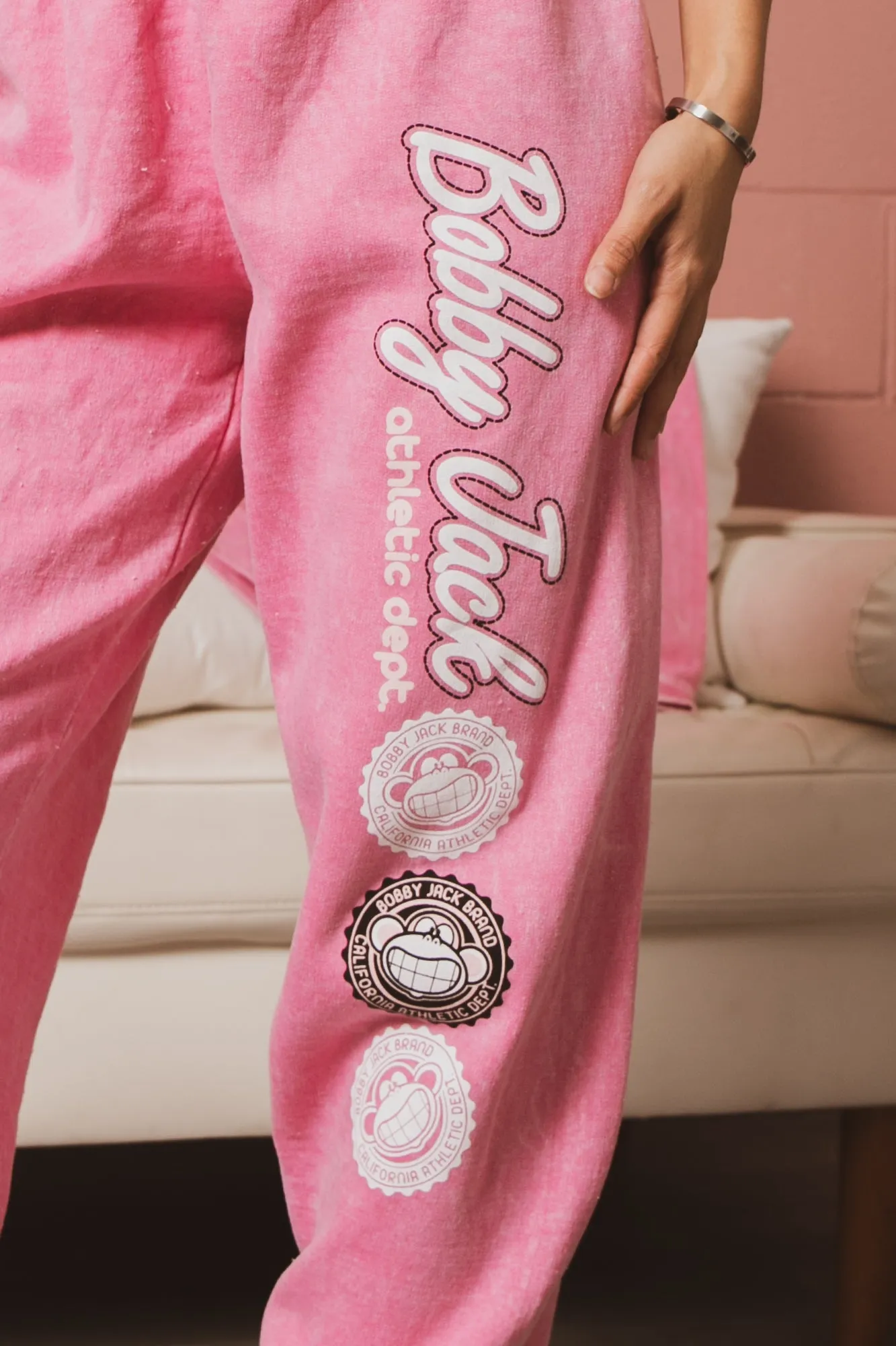 Athletics - Bobby Jack Vintage Sweatpants - Pink