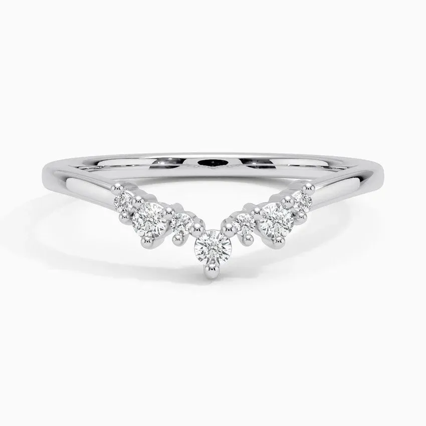 Aubrey Wedding Band Ring - LR74