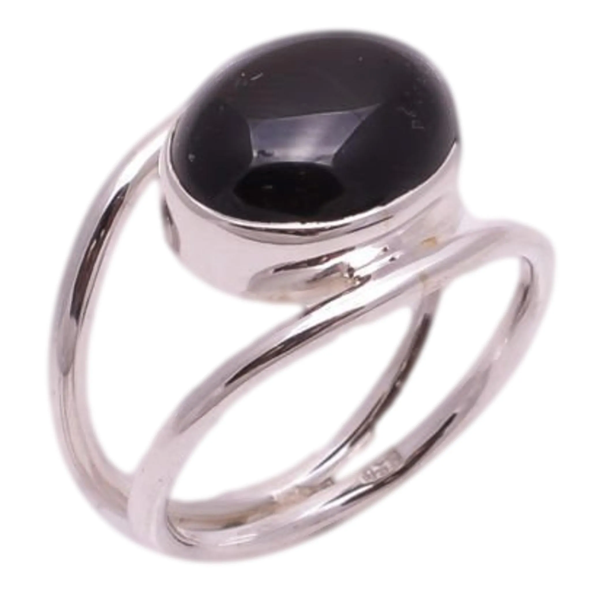 Black Onyx 925 Solid Sterling Silver Handmade Ring Size 4-13 US