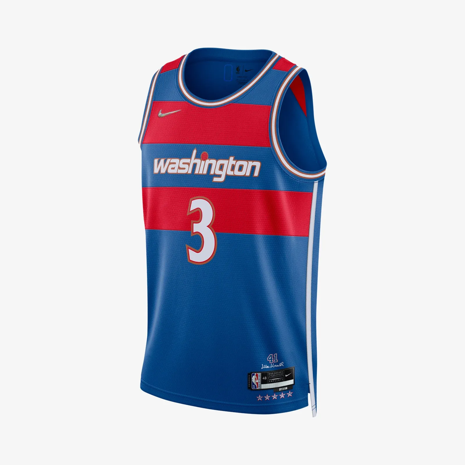 Bradley Beal Washington Wizards City Edition Mixtape Swingman Jersey - Blue