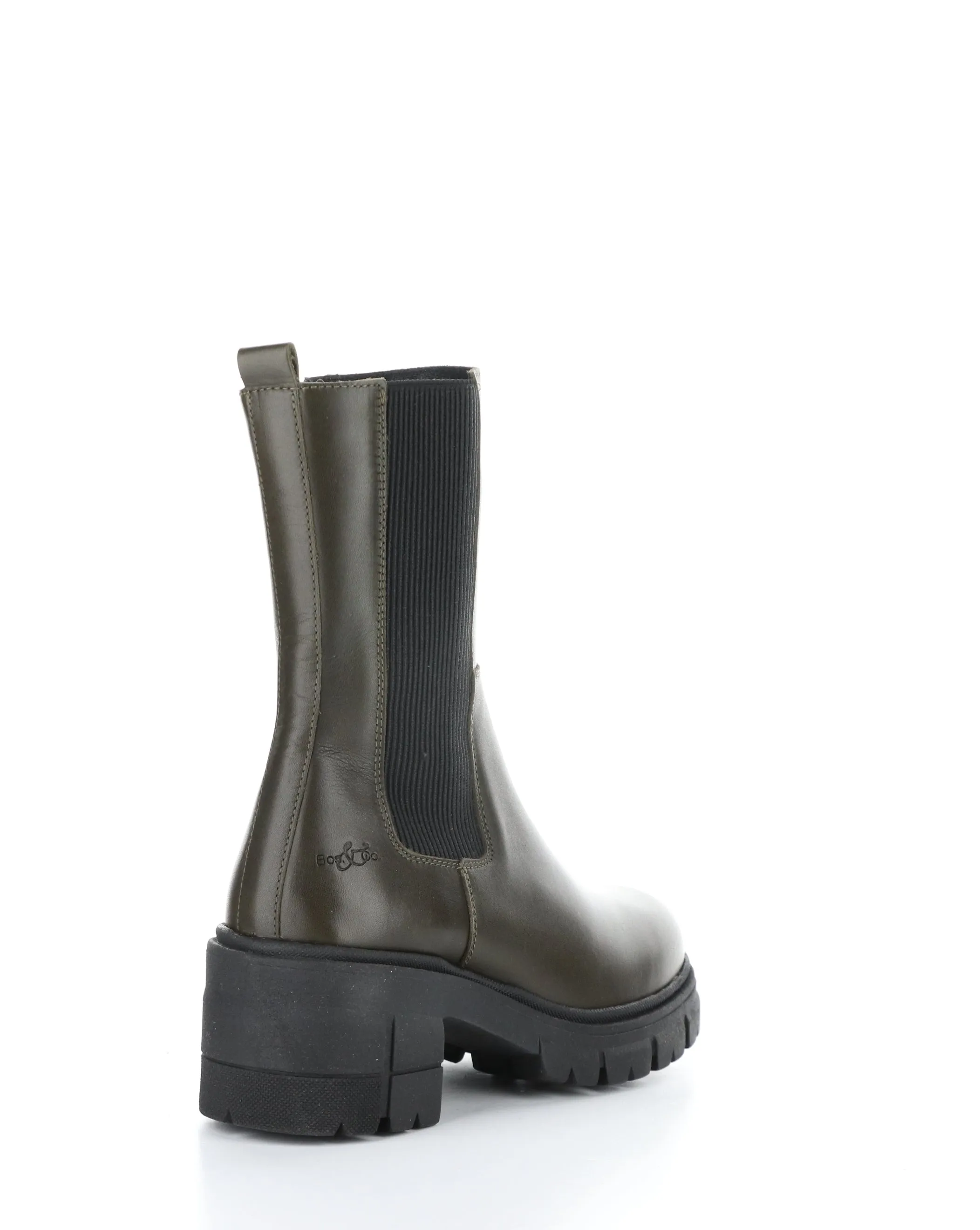 BRUNAS OLIVE/BLACK Elasticated Boots