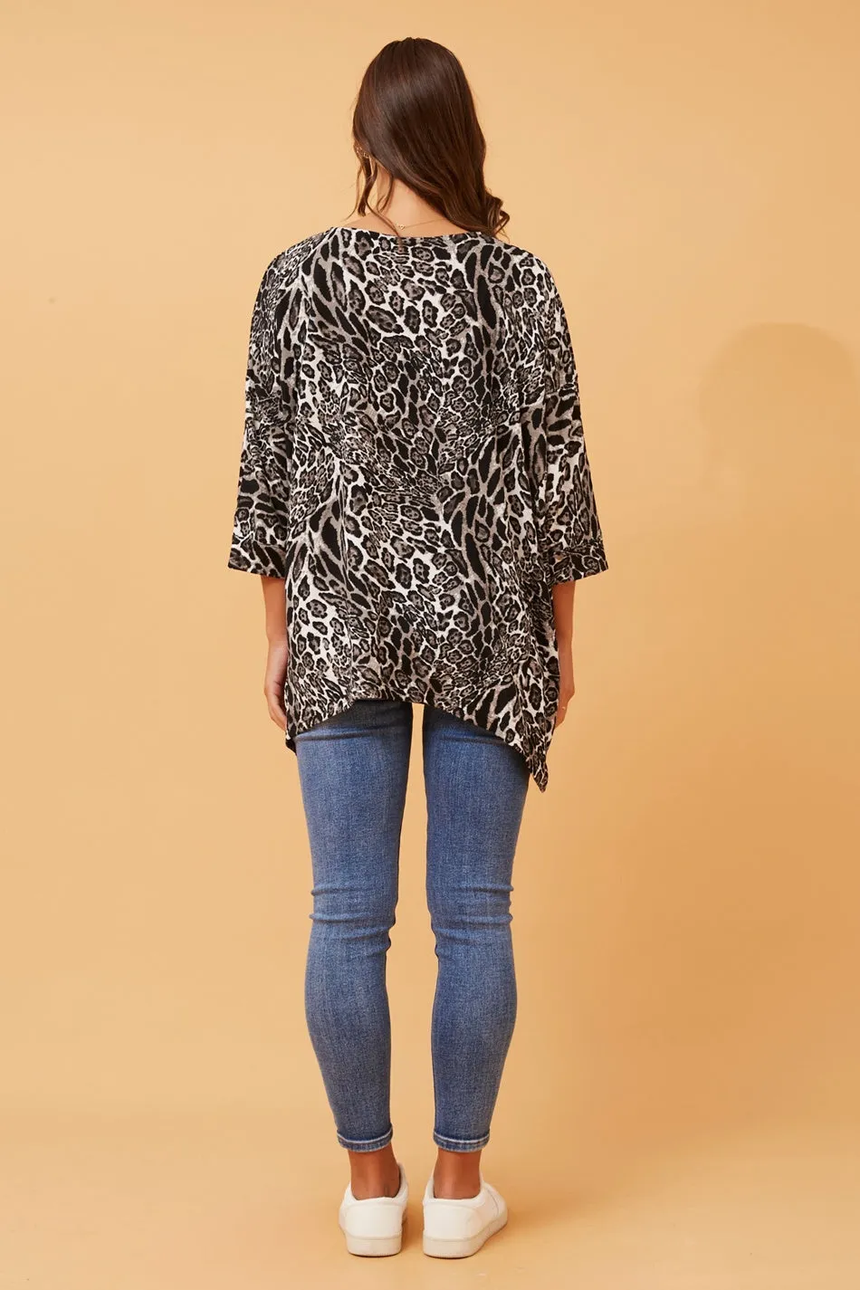 BRYN LEOPARD PRINT TOP