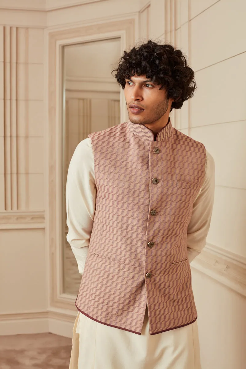 Bundi With Thread Top Stitch Detailing