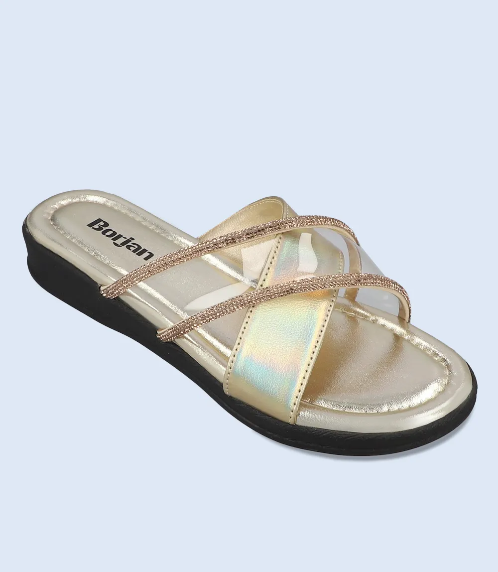 BW9200-GOLDEN-Women Slipper