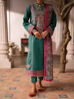 Casual Lite Embroidered Cotton Lawn 3-Piece Suit - Aleena