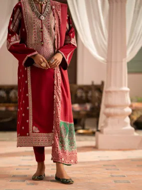 Casual Lite Embroidered Cotton Lawn 3-Piece Suit - Kanza