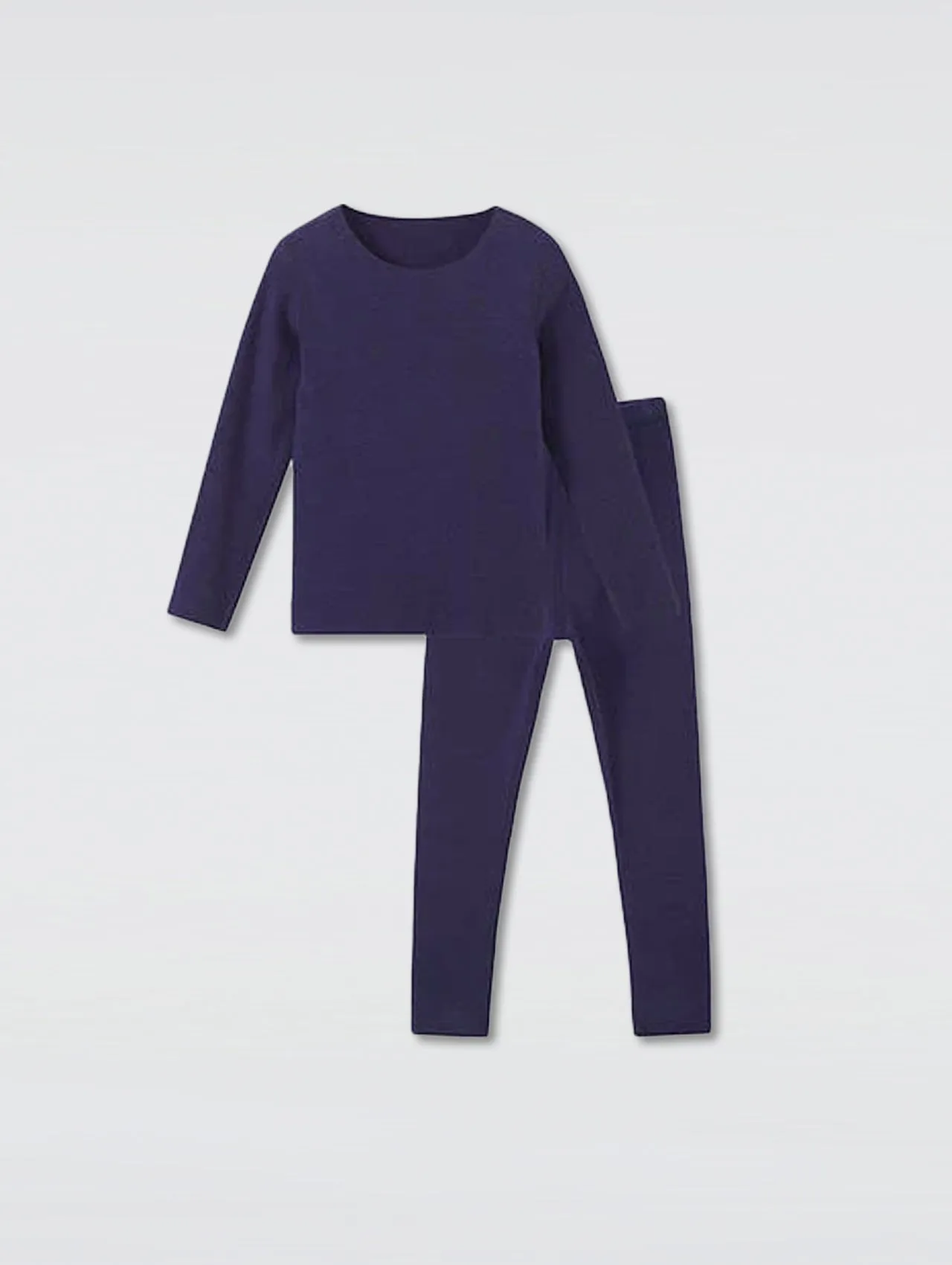 Children Self-Heating Velvet Round-Neck Suit