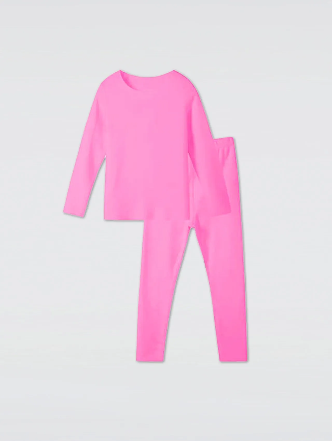 Children Self-Heating Velvet Round-Neck Suit