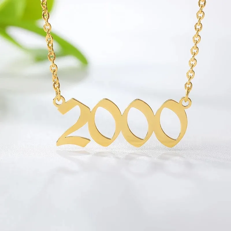 Classic Year Necklace