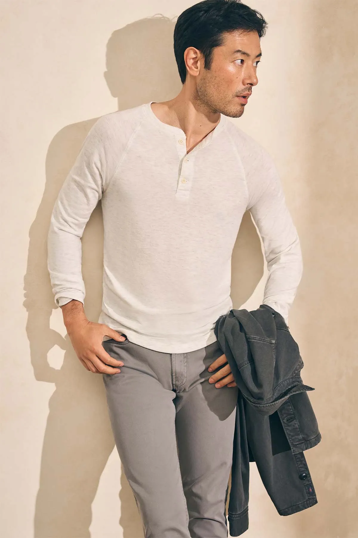 CLOUD LS HENLEY Ivory Heather