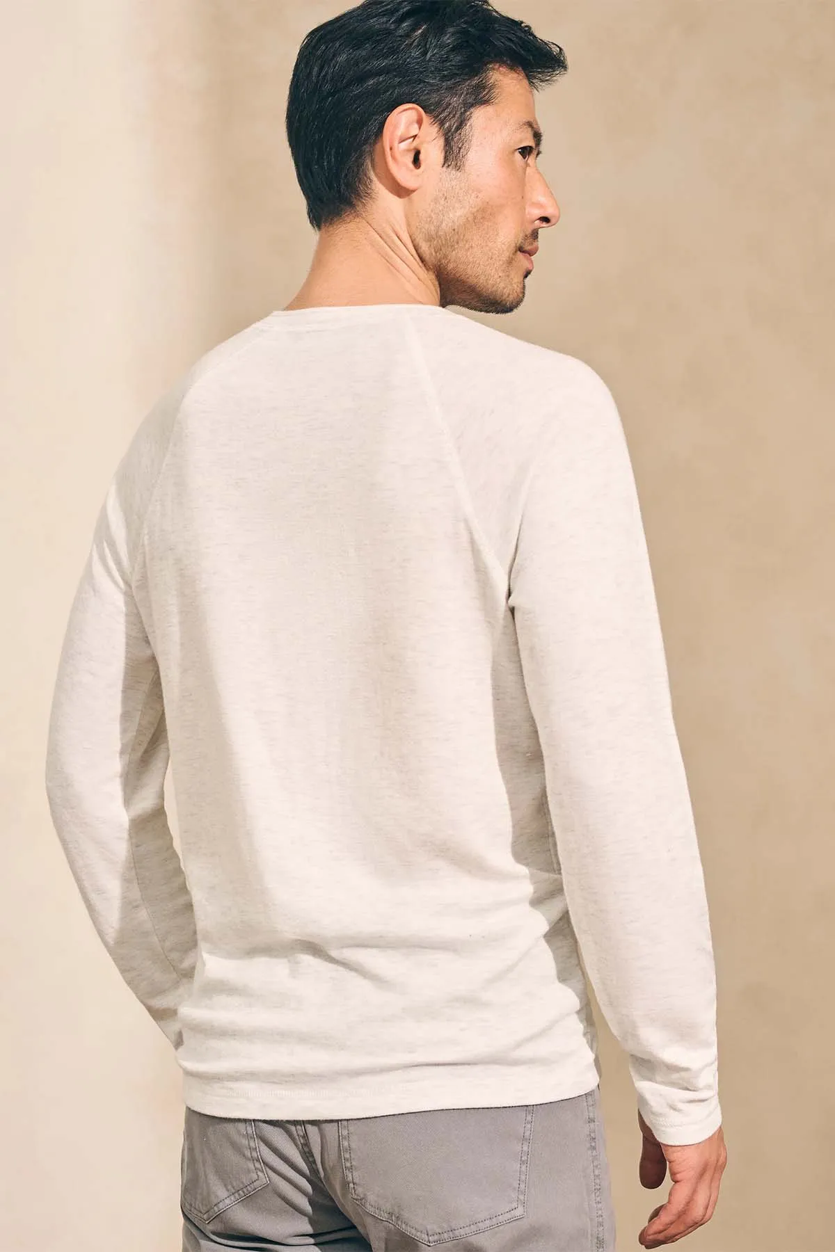 CLOUD LS HENLEY Ivory Heather