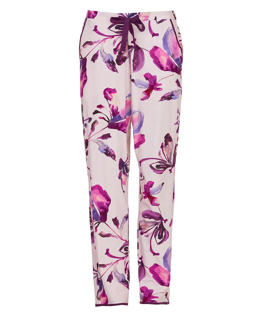 Colette Womens Floral Printed Jersey Pyjama Bottoms