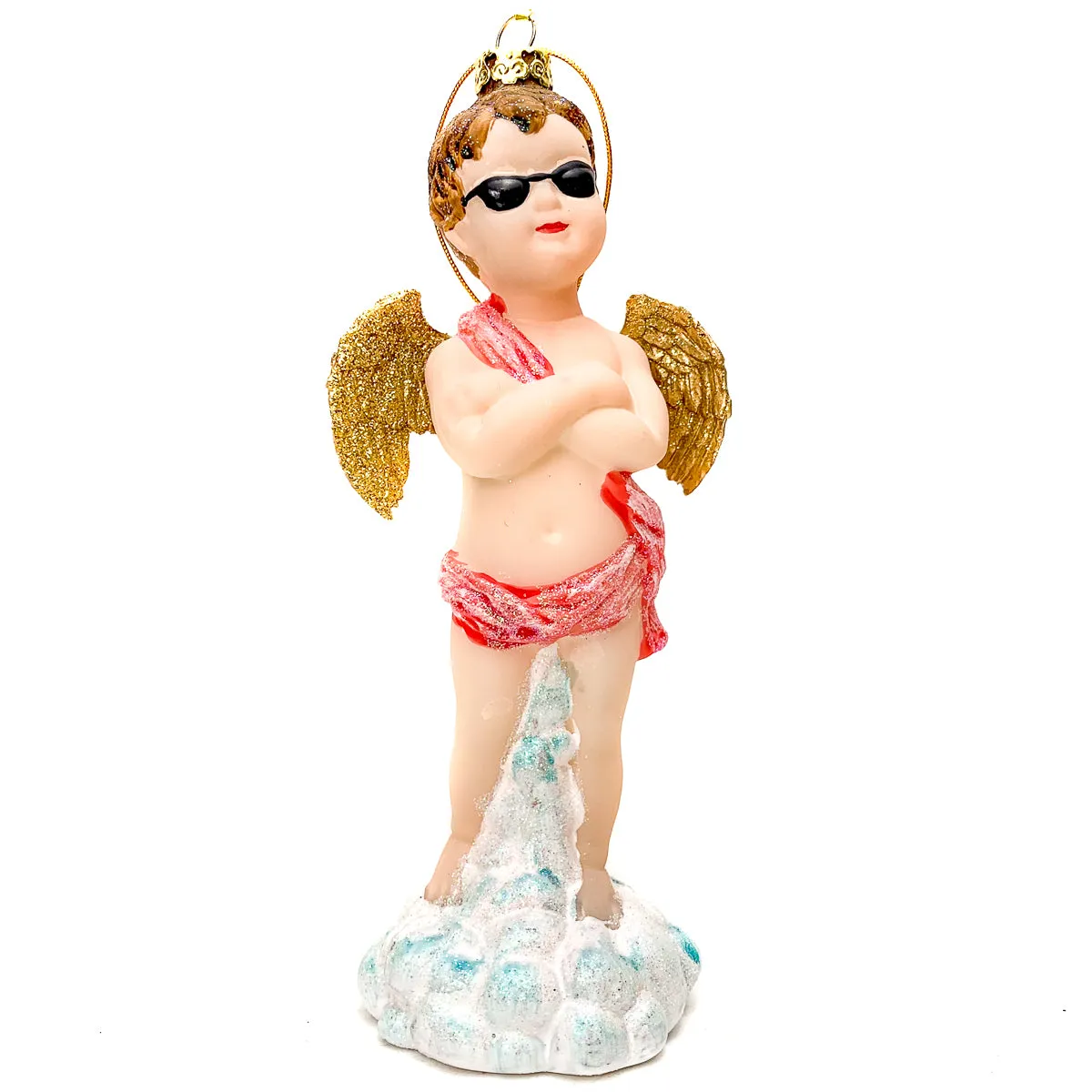 Cool Cupid Ornament