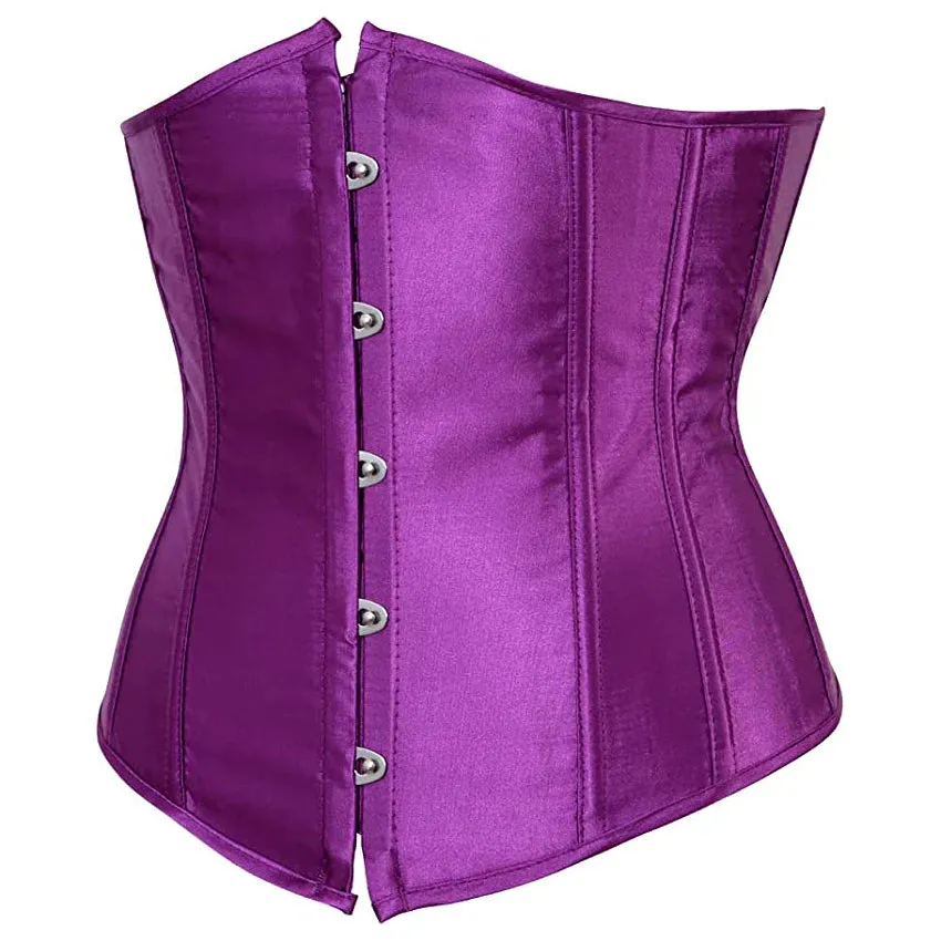 Corset Drag Satin (Purple)