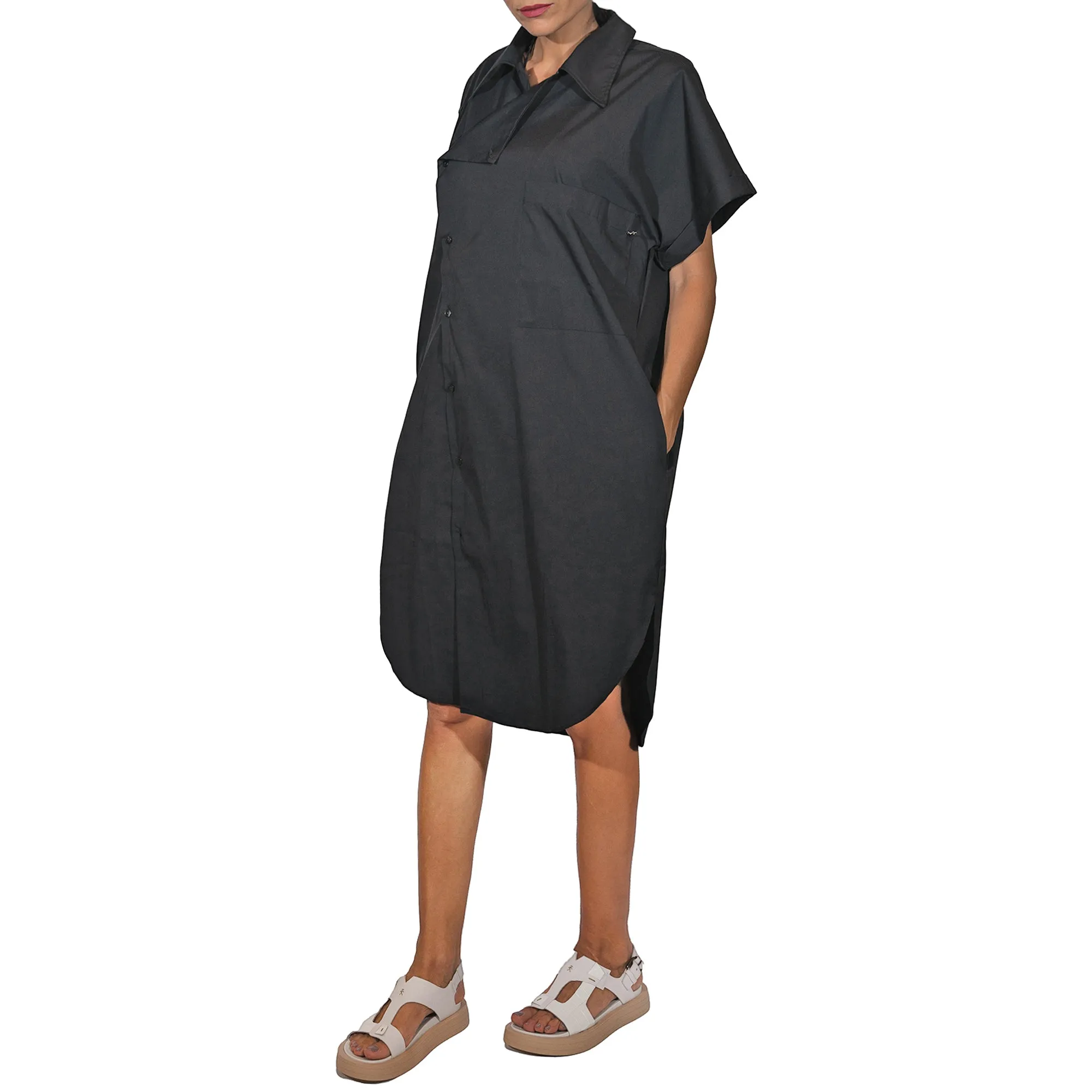 Cotton Dress Black