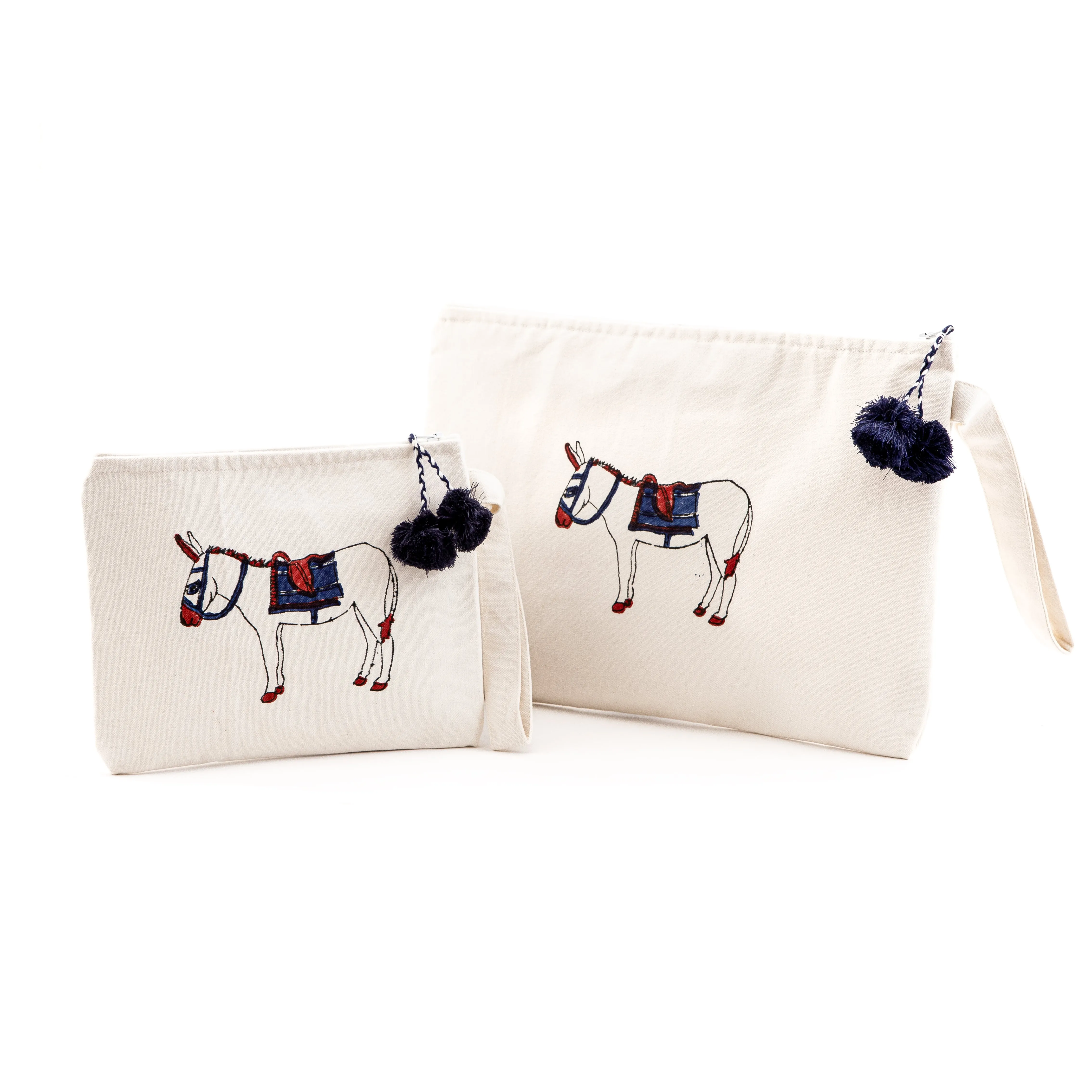 Donkey Wristlet Bag