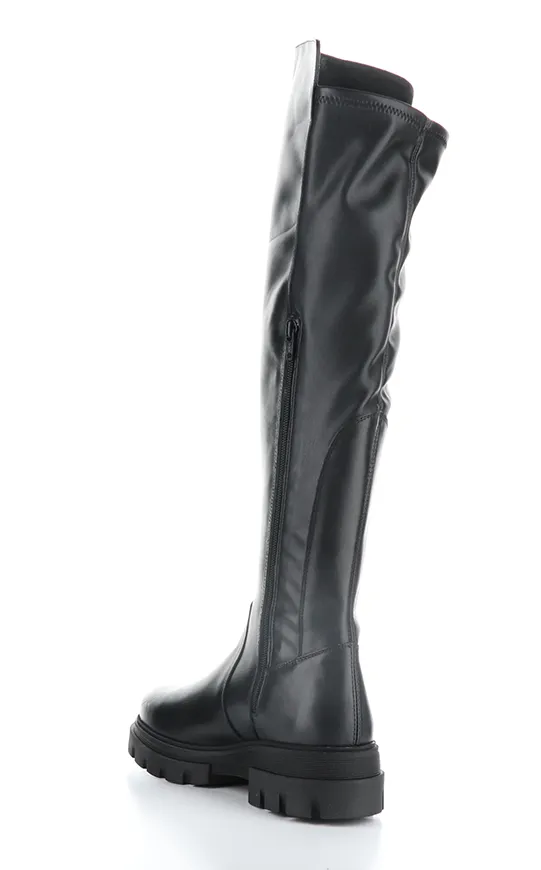 FIFTH BLACK Elasticated Boots