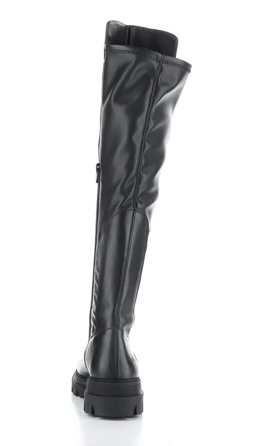 FIFTH BLACK Elasticated Boots