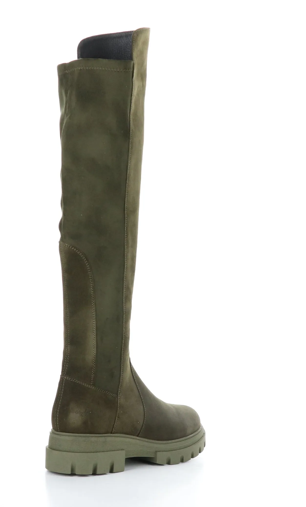 FIFTH OLIVE/KHAKI Elasticated Boots