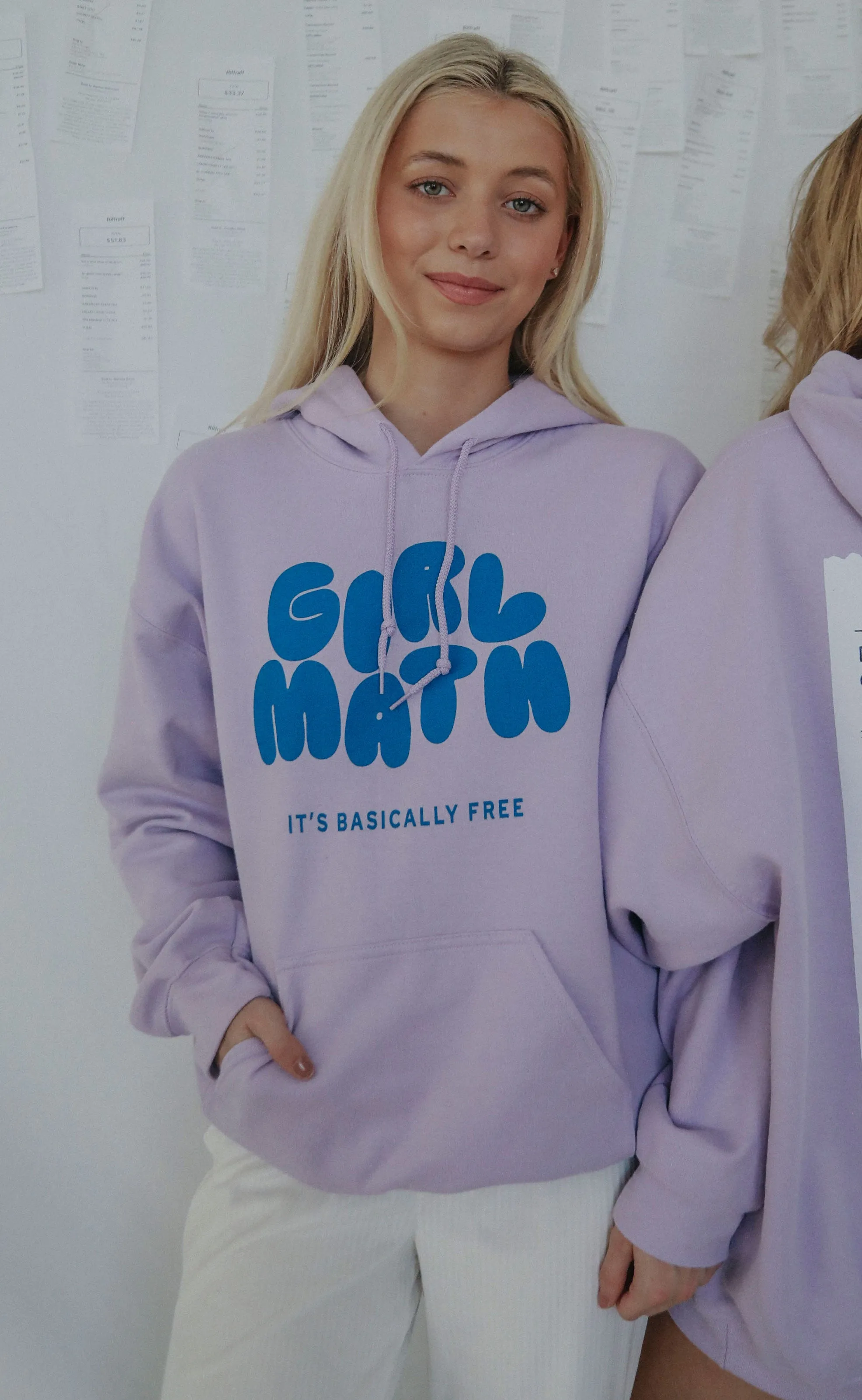 friday   saturday: girl math hoodie