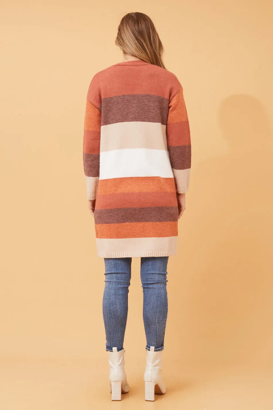 GLENN COLORBLOCK KNIT CARDIGAN