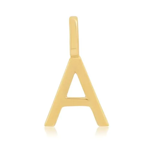 Gold Initial Pendant