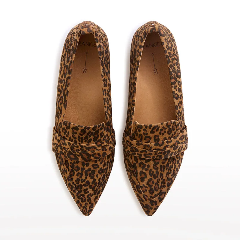 HARLOW - LEOPARD PRINT SUEDE