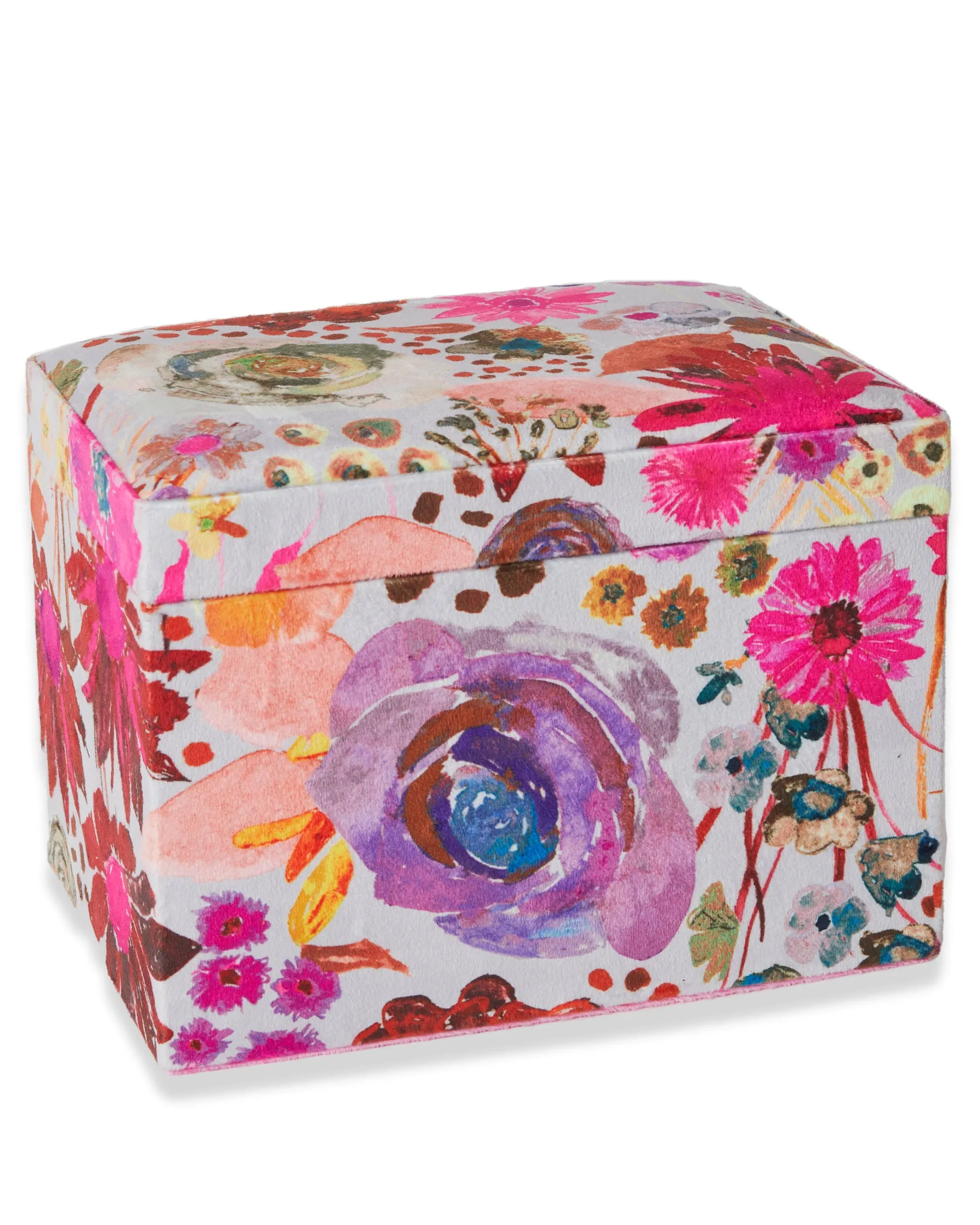 Kip & Co HOME  | Field of Dreams velvet jewellery box- large