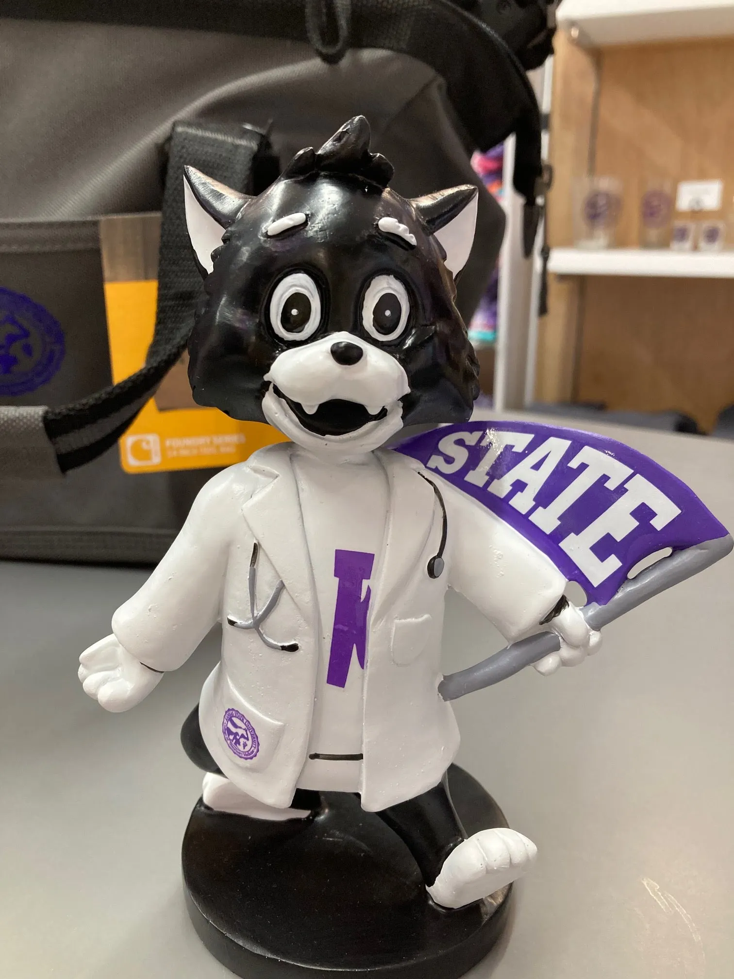 Labcoat Willie Bobble Head