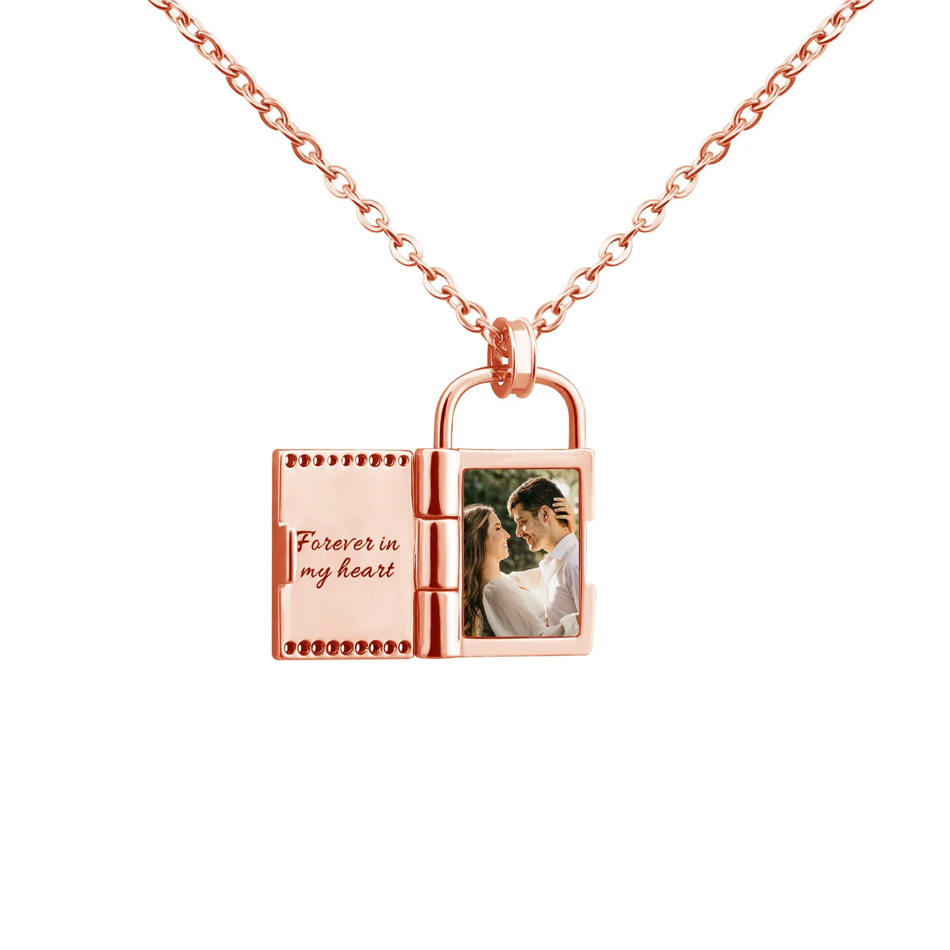 Love Letter Photo Customized Necklace