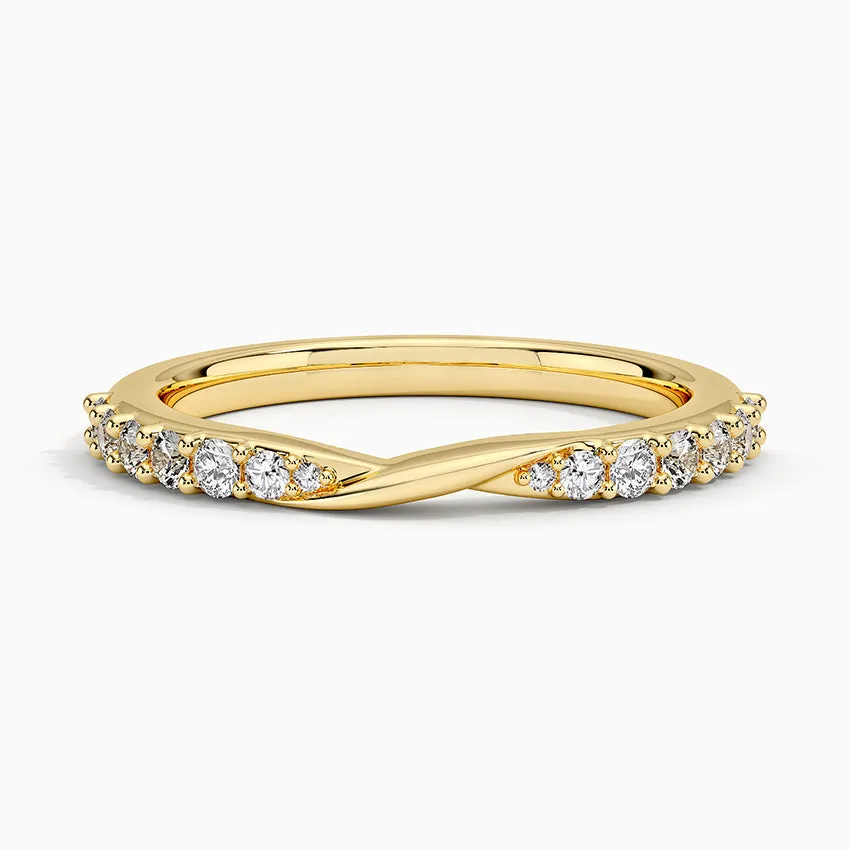 Luxe Lark Wedding Band Ring - LR68