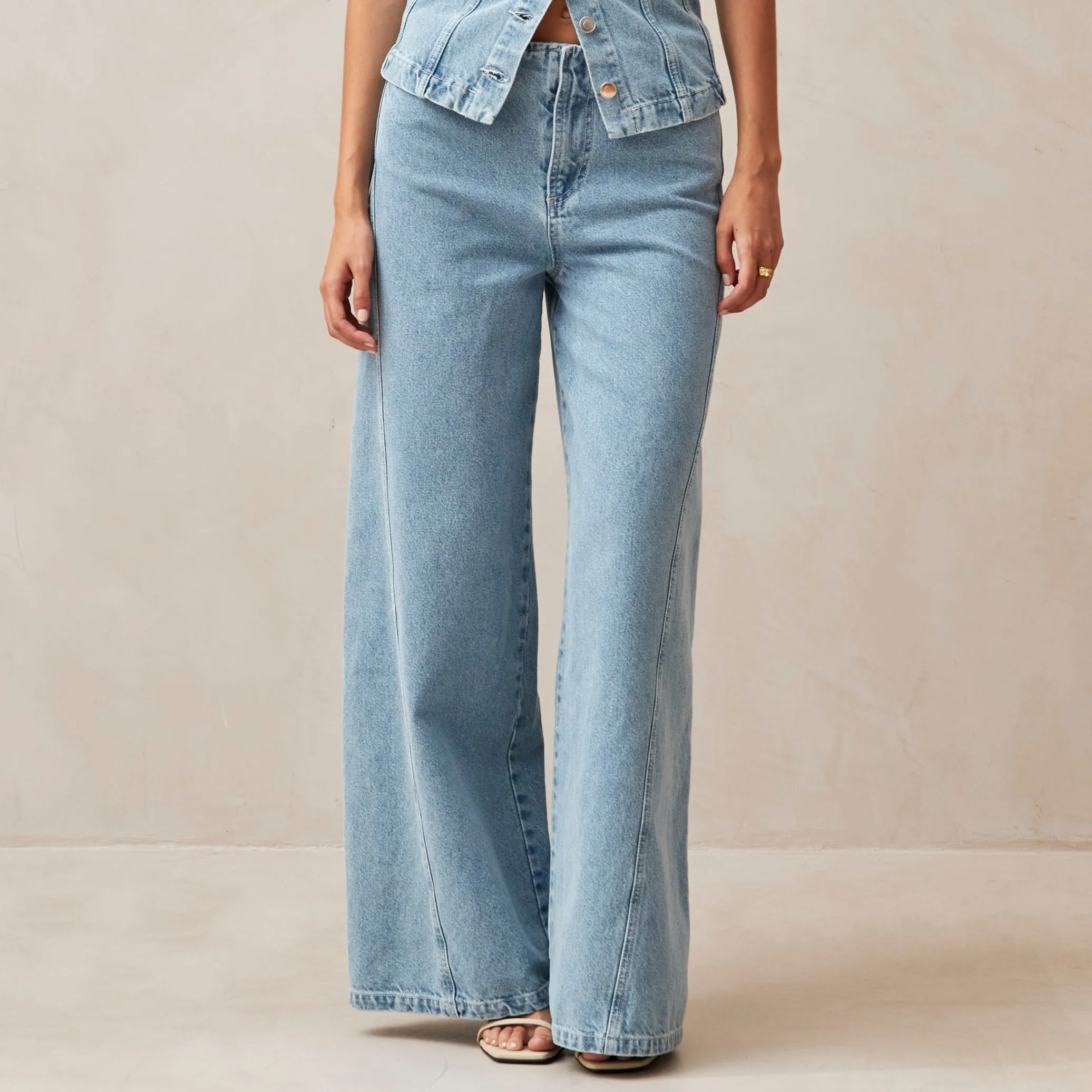 Magda Blue Denim Pants