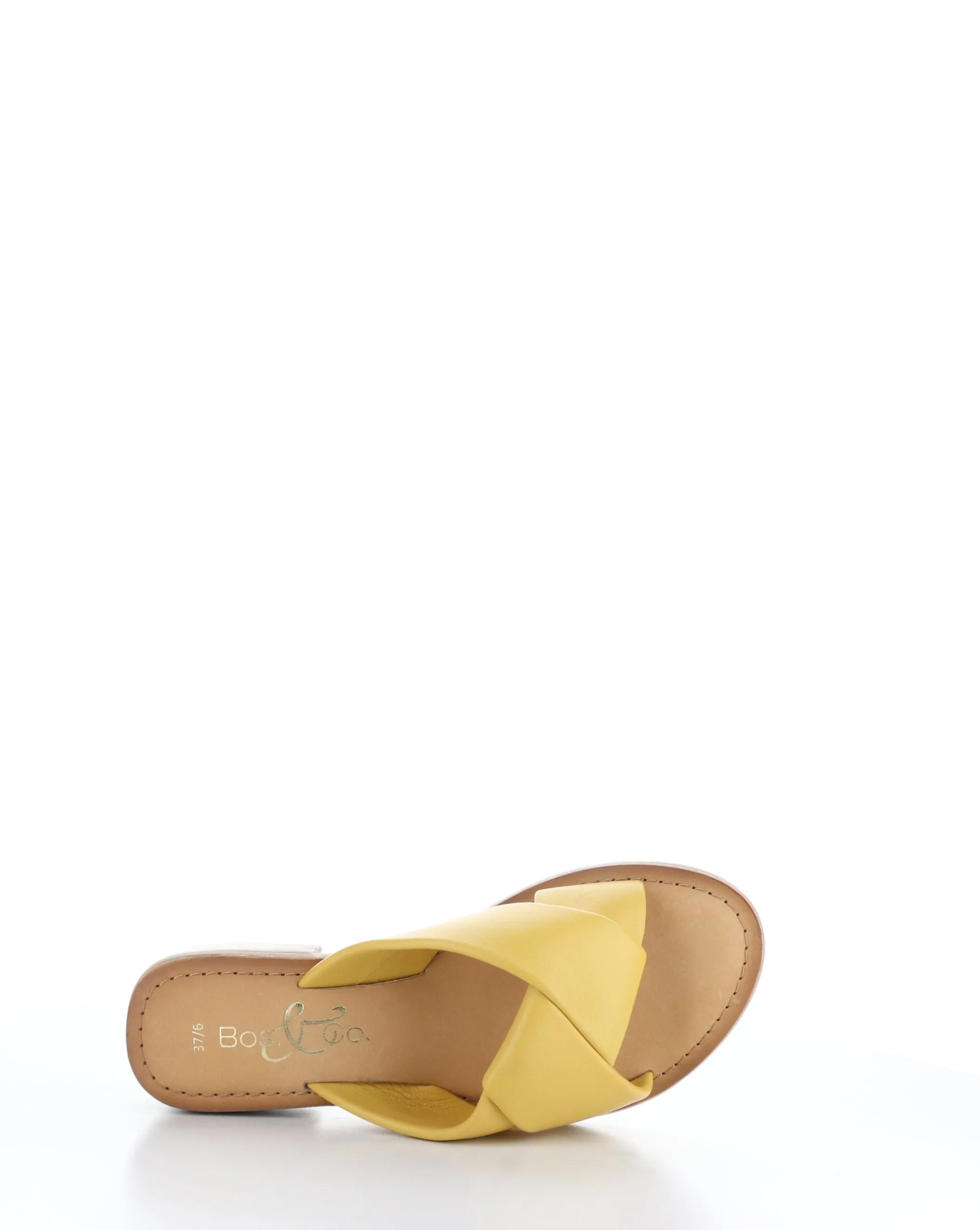 MALVY YELLOW Slip-on Sandals