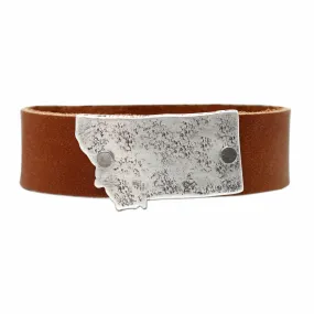 Montana Leather Cuff Bracelet