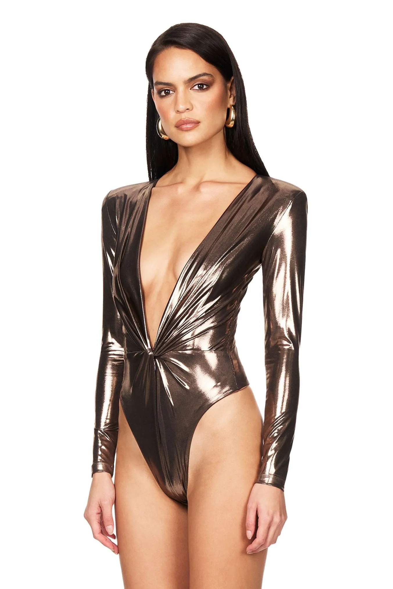 Nookie Chroma Bodysuit - Rose Gold