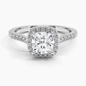 Odessa Halo Diamond Engagement Ring [Setting Only] - EC103