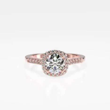 Odessa Halo Diamond Engagement Ring [Setting Only] - EC103