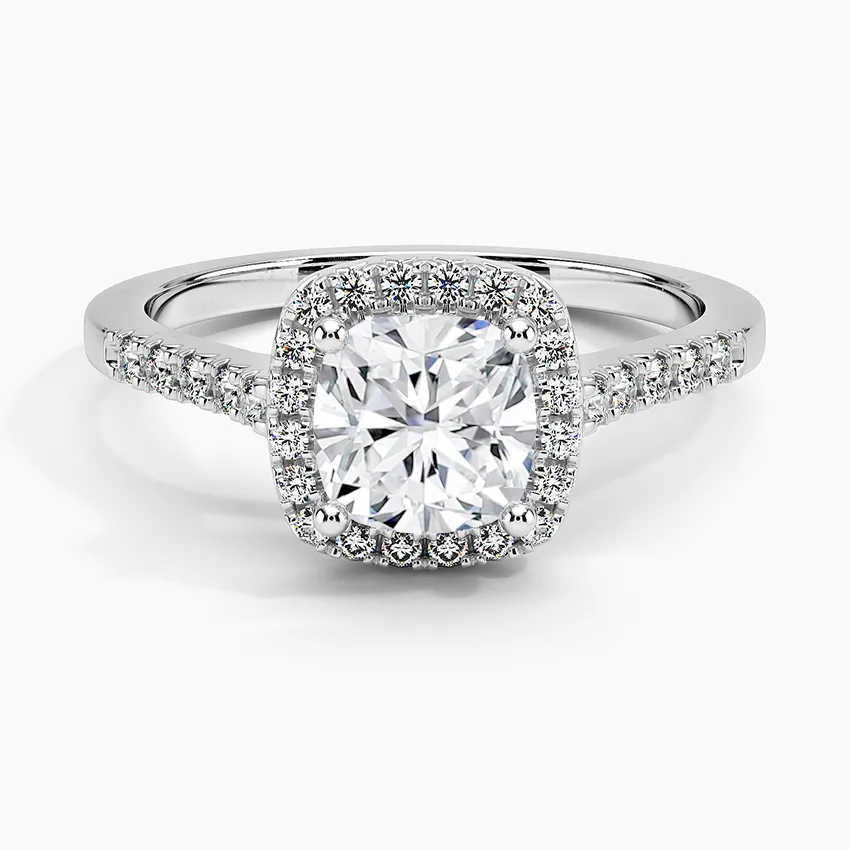 Odessa Halo Diamond Engagement Ring [Setting Only] - EC103