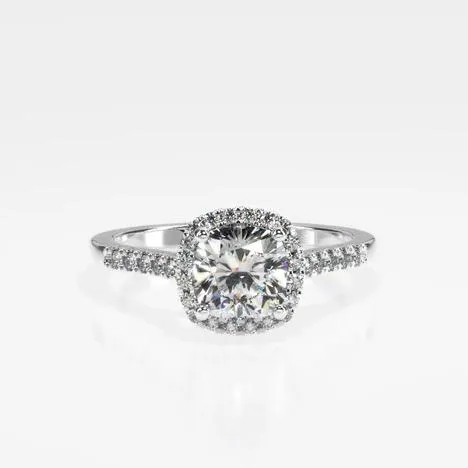 Odessa Halo Diamond Engagement Ring [Setting Only] - EC103