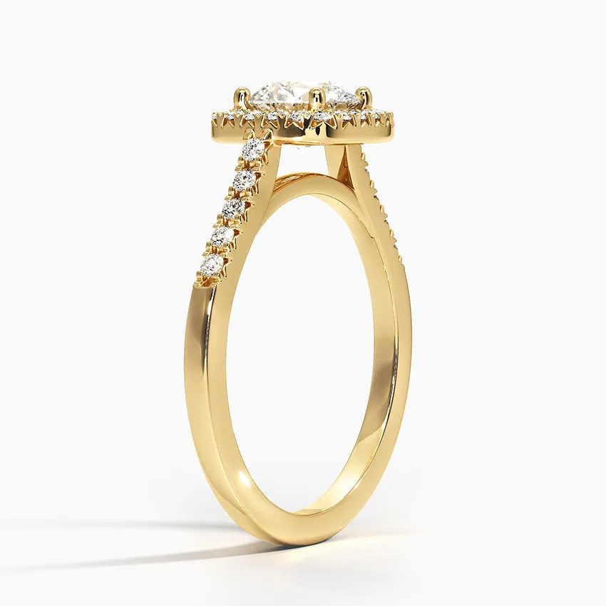 Odessa Halo Diamond Engagement Ring [Setting Only] - EC103