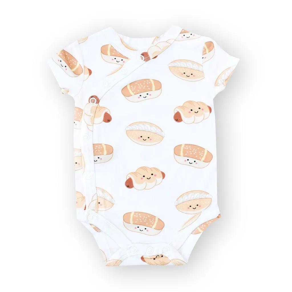 Organic Cotton Bodysuit - Bakery Buns